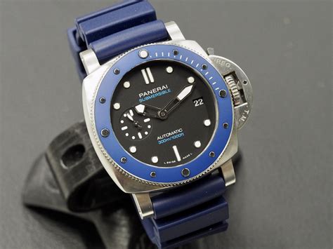 panerai submersible azzurro 42mm limited edition|panerai azzurro 42mm limited edition.